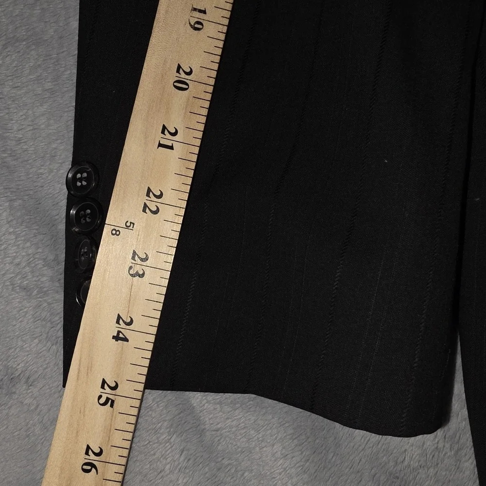 HUGO BOSS Black Label Rossellini Movie Blazer Mens 42R Wool Pinstriped 3 Button